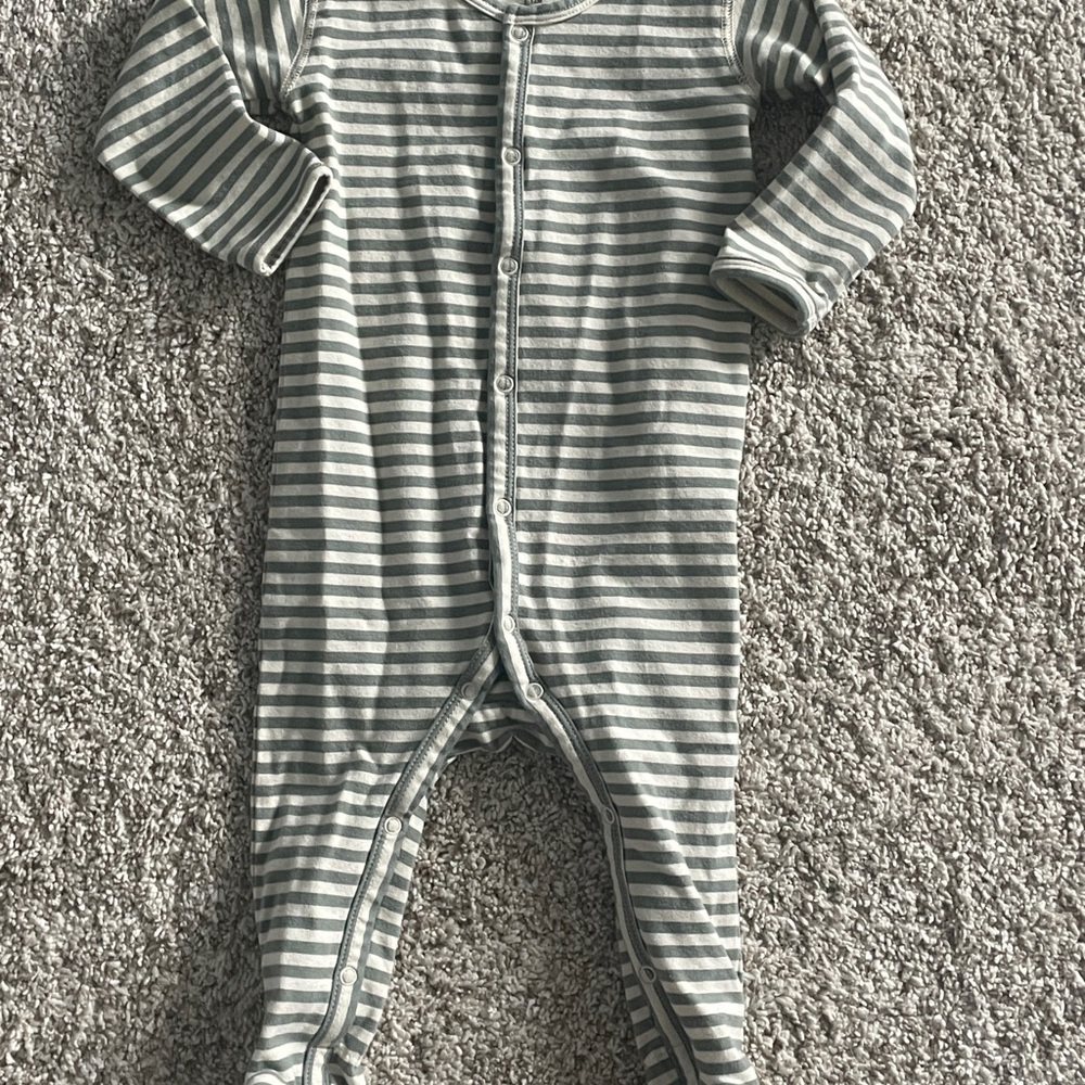 Striped Quincy Mae Footie